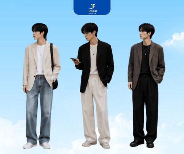 Áo Blazer Nam Basic - Ảnh 4