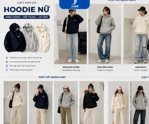 Áo hoodie nữ