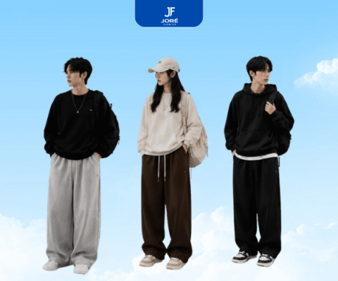 Quần nỉ unisex phù hợp với mọi phong cách